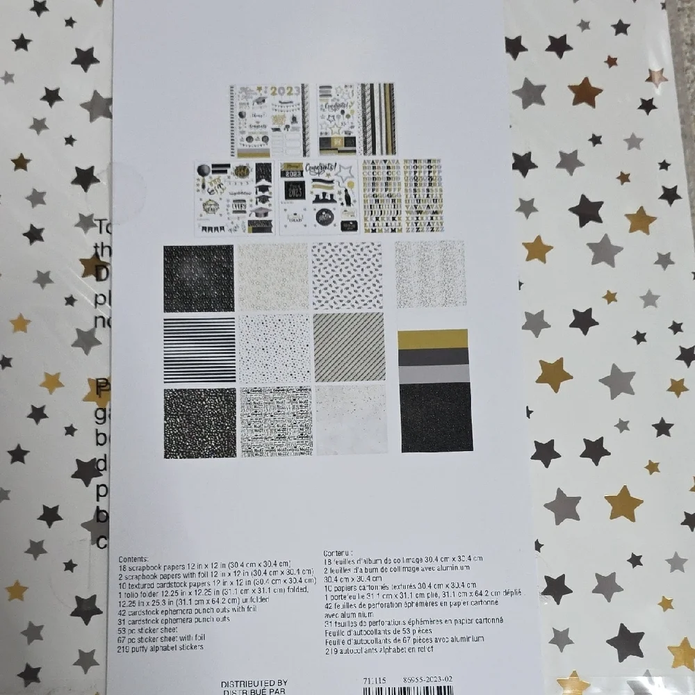 Recollections Starry Celebration Kit with Gold and Silver Accents